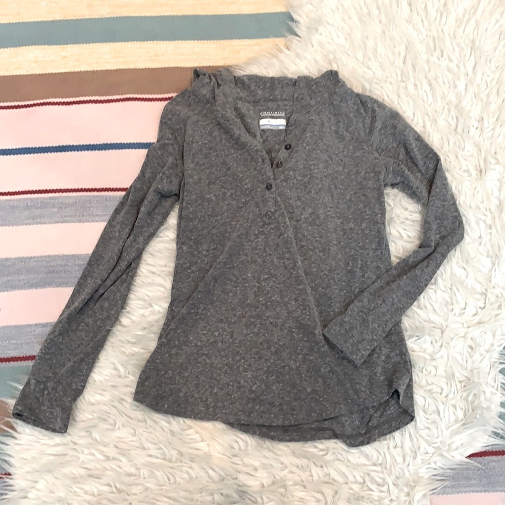 Columbia soft quick dry cotton hooded long sleeve